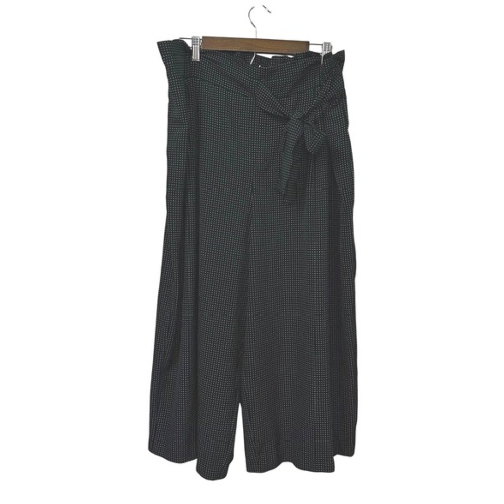 Anne Klein Black Polka‎ Dot Palazzo Pants – XL